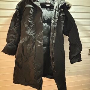 Women's North face Parka Black Winter Coat